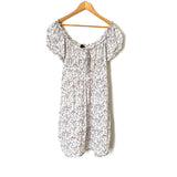 J. Crew Floral Off the Shoulder Dress- Size 14 (see notes)
