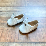 Elephantito White Bow Baby Ballerina Crib Shoe- Size 1