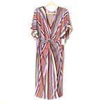 EVRI Striped Front Twist Maxi Dress NWT- Size OX