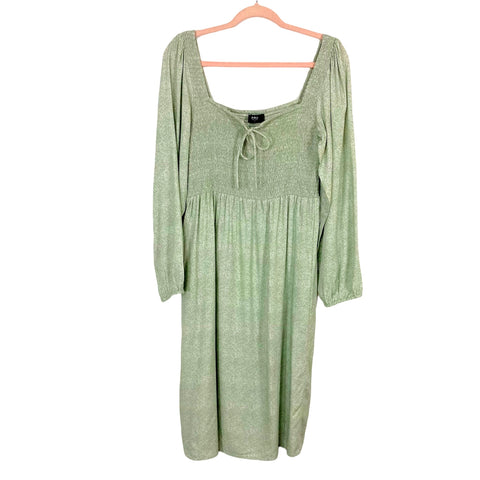 Able Desert Sage Smocked Joyce Dress NWT- Size M (sold out online)