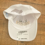 Port & Company White "It's All Gucci" Baseball Cap NWT