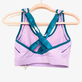 Fabletics Purple and Teal Strappy Back Sports Bra- Size M (sold out online)