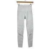 Alo White Moto Leggings- Size S (Inseam 28.5”)