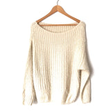 Dreamers Ivory Knit Sweater- Size S