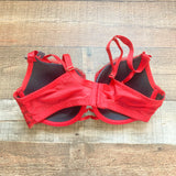 Cacique Red Lace Strappy Balconette Bra NWT- Size 38D (We have matching underwear)