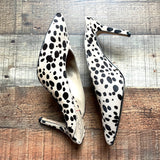 Sole Society Animal Print Mules- Size 6