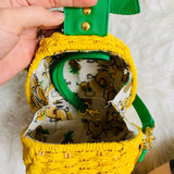 Dole Factory Pineapple Wicker Bag