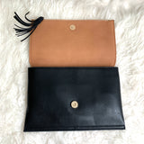 Urban Originals Tan & Black Clutch & Crossbody