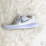 Nike White Mesh Tennis Shoe- Size 6