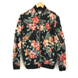Denim & Supply Ralph Lauren Floral Zipper Jacket- Size XS