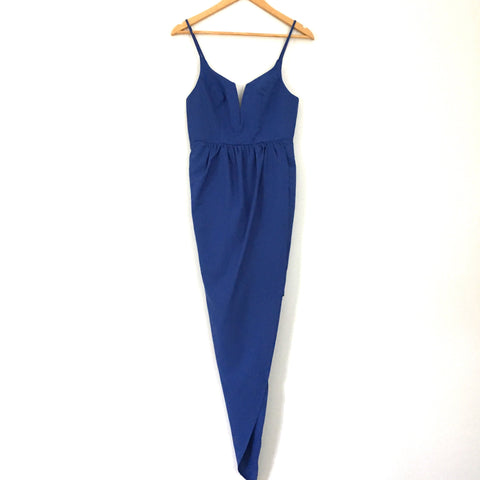 Ginger Fizz Royal Blue High Low Dress- Size 8