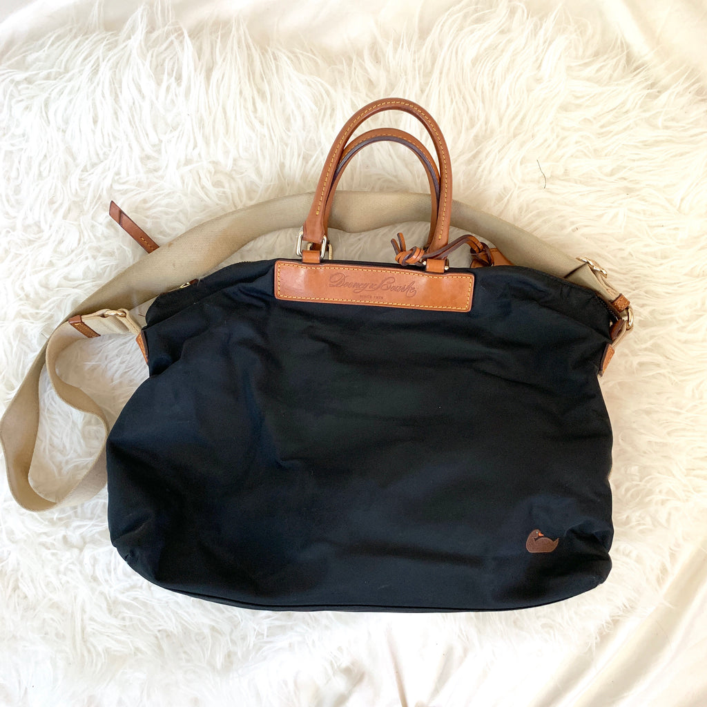 Dooney and Bourke Black Handbag/ Dooney & Bourke Handbag Nylon 