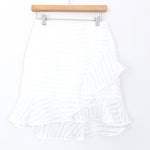A New Day White Ruffle Skirt NWT- Size 2