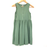 ASOS Green A-line Button Detail Dress- Size 2