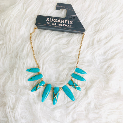 Sugarfix by Bauble Bar Turquoise Necklace NWT