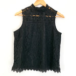 Jack by BB Dakota Black Lace Tank Blouse NWT- Size S