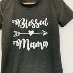 No Brand Blessed Mama Tee- Size S
