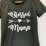 No Brand Blessed Mama Tee- Size S