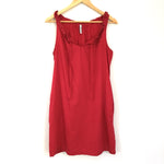 Old Navy Red Ruffle Neck Dress- Size M