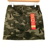 Celebrity Pink Camo Denim-like Skirt NWT- Size 25