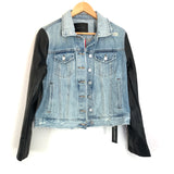 BLANKNYC Revival Vegan Sleeve Denim Jacket NWT- Size S