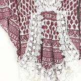 L'ATISTE Crochet Romper NWT- Size S