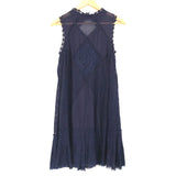 Free People One Navy Open Back Dress- Size XS