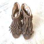 Wild Diva Fringe Heels- Size 5.5