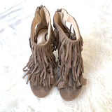 Wild Diva Fringe Heels- Size 5.5