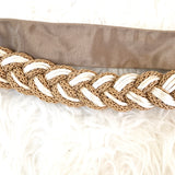 No Brand Braided Belt with Velcro- Size ~S
