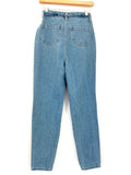 Showpo Paula Mum Mid Wash Jeans NWT- Size 2