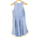 Island Company Sabrina Dress Linen Blue NWT- Size XS