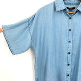 Forever21 Chambray Button Up- Size S