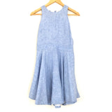 Island Company Sabrina Dress Linen Blue NWT- Size XS