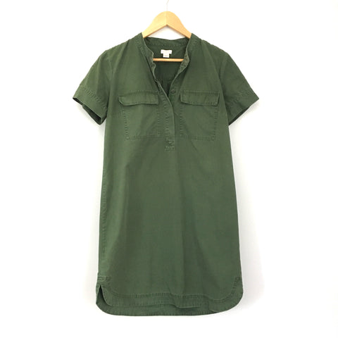 J Crew Utility Dress- Size 4